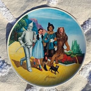 Wizard of Oz "The Grand Finale" (We're Off to See the Wizard) Collector's Plate